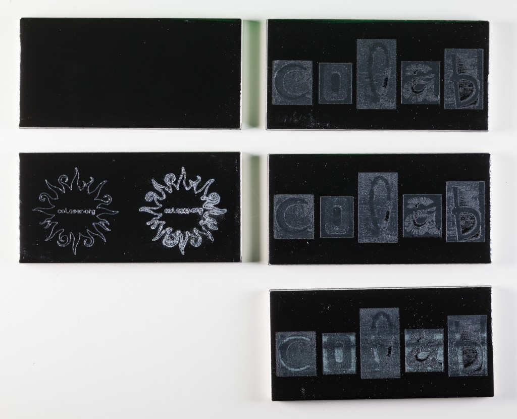 Engraving Tiles Sol Diego Laser Colab